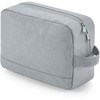 Atlantis BG277 Recycled Essentials Wash Bag - Pure-Grey - 24 x 17 x 9 cm afbeelding