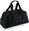 Atlantis BG278 Recycled Essentials Holdall - Black - 55 x 28 x 25 cm afbeelding