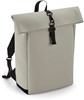 Atlantis BG335 Matte PU Roll-Top Backpack - Clay - 28 x 43 x 13 cm afbeelding