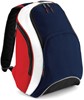 Atlantis BG571 Teamwear Backpack - French-Navy/Classic-Red/White - 32 x 45 x 23 cm afbeelding