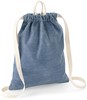 Atlantis BG642 Denim Gymsac - Light-Denim - 37 x 46 cm afbeelding