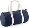 Atlantis BG646 Denim Barrel Bag - Denim-Blue - 50 x 20 x 25 cm afbeelding