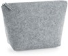 Atlantis BG724 Felt Accessory Bag - Grey-Melange - S (16 x 12,5 x 6 cm) afbeelding