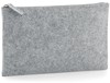 Atlantis BG725 Felt Accessory Pouch - Grey-Melange - 26 x 17 cm afbeelding