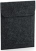 Atlantis BG727 Felt Tablet Slip - Charcoal-Melange - 20 x 26 cm afbeelding