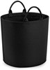 Atlantis BG728 Felt Trug - Black - M (40 x 40 cm)