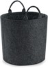 Atlantis BG728 Felt Trug - Charcoal-Melange - M (40 x 40 cm) afbeelding