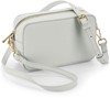 Atlantis BG758 Boutique Structured Cross Body Bag - Soft-Grey - 21 x 13 x 7 cm afbeelding