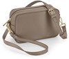Atlantis BG758 Boutique Structured Cross Body Bag - Taupe - 21 x 13 x 7 cm afbeelding
