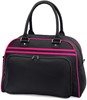 Atlantis BG75 Retro Bowling Bag - Black/Fuchsia - 44 x 31 x 25 cm afbeelding