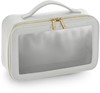 Atlantis BG764 Boutique Clear Window Travel Case - Soft-Grey - 26 x 16 x 9 cm afbeelding