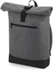 Atlantis BG855 Roll-Top Backpack - Grey-Marl/Black - 32 x 44 x 13 cm afbeelding