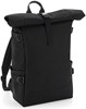 Atlantis BG858 Block Roll-Top Backpack - Black/Black - 28 x 48 x 15 cm afbeelding