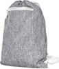 Bags2GO BS15391 Gymsac - Miami - Grey-Melange/White - 43 x 34 cm afbeelding