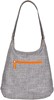 Bags2GO BS17080 Lady Bag - Union Square - Grey-Melange/Neon-Orange - 45 x 42 x 10,5 cm afbeelding