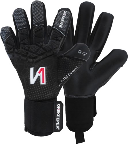 OneKeeper C-Tec Contact Keepershandschoen Zwart
