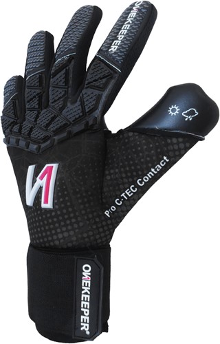 OneKeeper C-Tec Contact Keepershandschoen Zwart-2