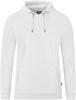JAKO C6720 Sweater Met Kap Organic - Wit - L afbeelding