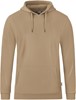 JAKO C6720 Sweater Met Kap Organic - Sand - S afbeelding