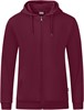 JAKO C6820D Jas Met Kap Organic Dames - Kastanje - 34 afbeelding