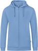 JAKO C6820D Jas Met Kap Organic Dames - Ijsblauw - 46 afbeelding