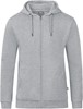 JAKO C6820D Jas Met Kap Organic Dames - Lichtgrijs Gemeleerd - 46 afbeelding
