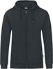 JAKO C6820D Jas Met Kap Organic Dames - Antraciet - 44 afbeelding