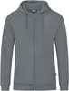 JAKO C6820D Jas Met Kap Organic Dames - Steengrijs - 34 afbeelding