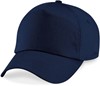 Beechfield CB10 Original 5 Panel Cap - French Navy - One Size afbeelding