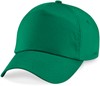 Beechfield CB10 Original 5 Panel Cap - Kelly Green - One Size afbeelding