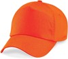 Beechfield CB10 Original 5 Panel Cap - Orange - One Size afbeelding