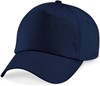 Beechfield CB10B Junior Original 5 Panel Cap - French Navy - One Size afbeelding