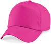 Beechfield CB10B Junior Original 5 Panel Cap - Fuchsia - One Size afbeelding