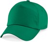 Beechfield CB10B Junior Original 5 Panel Cap - Kelly Green - One Size afbeelding