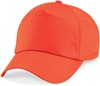 Beechfield CB10B Junior Original 5 Panel Cap - Orange - One Size afbeelding