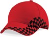 Beechfield CB159 Grand Prix Cap - Classic Red - One Size afbeelding