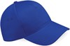 Beechfield CB15 Ultimate 5 Panel Cap - Bright Royal - One Size afbeelding