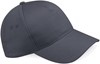 Beechfield CB15 Ultimate 5 Panel Cap - Graphite Grey - One Size afbeelding