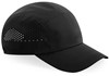 Beechfield CB188 Technical Running Cap - Black - One Size afbeelding