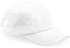 Beechfield CB188 Technical Running Cap - White - One Size afbeelding