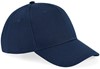 Beechfield CB18 Ultimate 6 Panel Cap - French Navy - One Size afbeelding