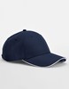 Beechfield CB195R Team Sports-Tech Cap - French Navy/White - One Size afbeelding
