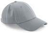 Beechfield CB196 Air Mesh 6 Panel Cap - Light Grey - One Size afbeelding