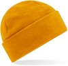 Beechfield CB243R Recycled Fleece Cuffed Beanie - Mustard - One Size afbeelding