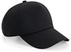 Beechfield CB25 Authentic 5 Panel Cap - Black - One Size afbeelding