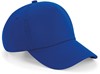 Beechfield CB25 Authentic 5 Panel Cap - Bright Royal - One Size afbeelding