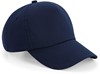 Beechfield CB25 Authentic 5 Panel Cap - French Navy - One Size afbeelding