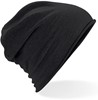 Beechfield CB361 Jersey Beanie - Black - One Size afbeelding