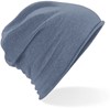Beechfield CB361 Jersey Beanie - Denim Blue - One Size afbeelding