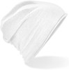 Beechfield CB361 Jersey Beanie - White - One Size afbeelding
